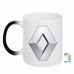 Чашка-хамелеон Renault Logo - PrintSalon