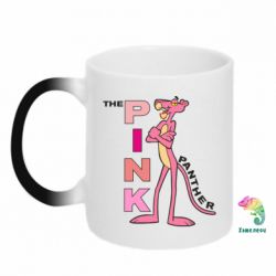 Чашка-хамелеон Розовая пантера - PrintSalon