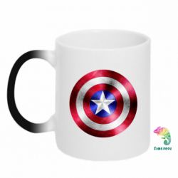 Чашка-хамелеон Щит кэпа - PrintSalon