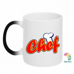 Чашка-хамелеон Шеф-повар - PrintSalon