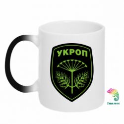 Чашка-хамелеон Шеврон Укропа - PrintSalon