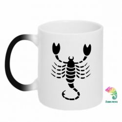 Чашка-хамелеон скорпион - PrintSalon