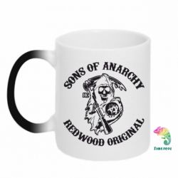 Чашка-хамелеон Sons of Anarchy - PrintSalon