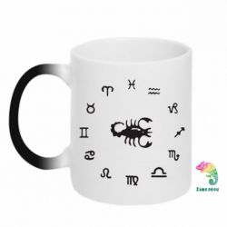 Чашка-хамелеон сорпион 4 - PrintSalon