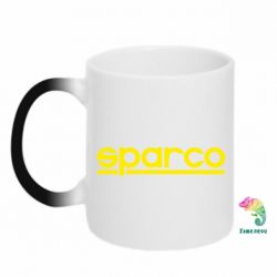 Чашка-хамелеон Sparco - PrintSalon
