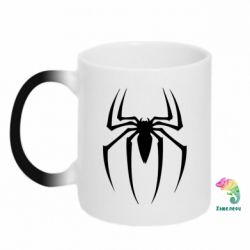 Чашка-хамелеон Spider Man Logo - PrintSalon