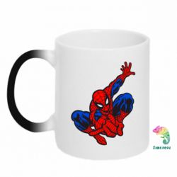 Чашка-хамелеон Людина-павук - PrintSalon