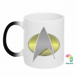 Чашка-хамелеон Star Trek Gold Logo - PrintSalon