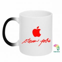 Чашка-хамелеон Steve Jobs - PrintSalon