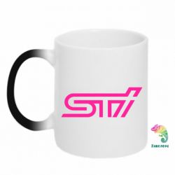 Чашка-хамелеон STI Logo - PrintSalon