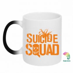Чашка-хамелеон Suicide Squad Logo - PrintSalon