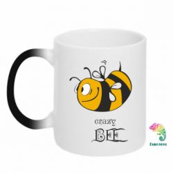 Чашка-хамелеон Шалена бджілка - PrintSalon