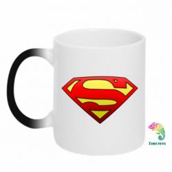 Чашка-хамелеон Superman Logo - PrintSalon