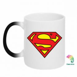 Чашка-хамелеон Superman Symbol - PrintSalon