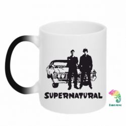 Чашка-хамелеон Supernatural Братья Винчестеры - PrintSalon