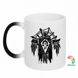 Чашка-хамелеон Symbol horde - PrintSalon