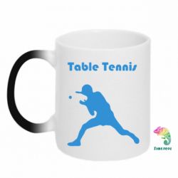 Чашка-хамелеон Table Tennis Logo - PrintSalon