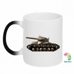 Чашка-хамелеон Танк - PrintSalon