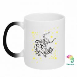 Чашка-хамелеон Телец - PrintSalon