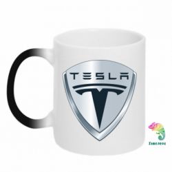 Чашка-хамелеон Tesla Corp - PrintSalon