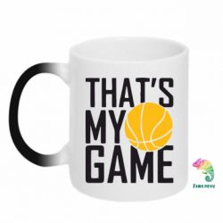Чашка-хамелеон that's My Game