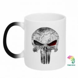 Чашка-хамелеон The Punisher Logo