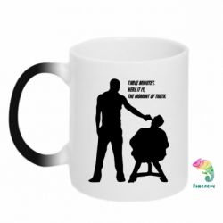 Чашка-хамелеон Three minutes. - PrintSalon