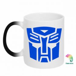 Чашка-хамелеон Трансформеры Автоботы - PrintSalon