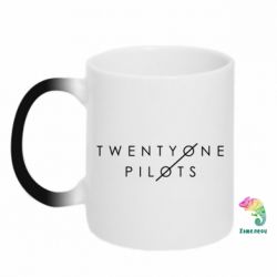 Чашка-хамелеон Twenty One Pilots - PrintSalon
