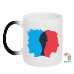 Чашка-хамелеон Tyler Durden & Jack - PrintSalon