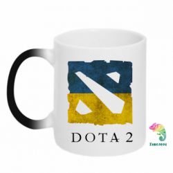 Чашка-хамелеон Ukraine Dota Team - PrintSalon