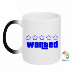 Чашка-хамелеон Wanted - PrintSalon