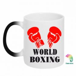 Чашка-хамелеон World Boxing - PrintSalon