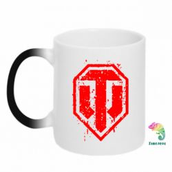Чашка-хамелеон WOT Logo - PrintSalon