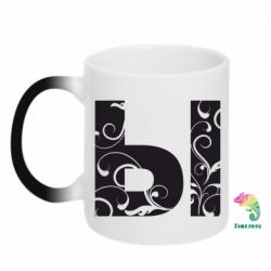 Чашка-хамелеон Ы - PrintSalon