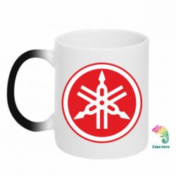 Чашка-хамелеон Yamaha Big Logo - PrintSalon