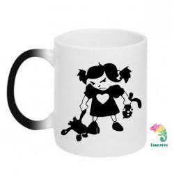 Чашка-хамелеон Злюка