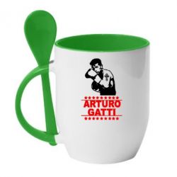 Чашка с ложкой Arturo Gatti - PrintSalon