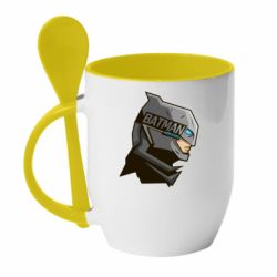 Чашка с ложкой Batman Armoured - PrintSalon