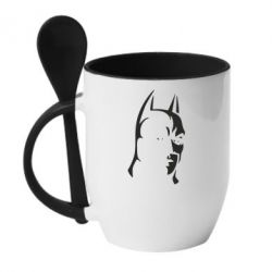 Чашка с ложкой Batman Hero - PrintSalon