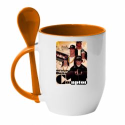 Чашка с ложкой Compton's NWA - PrintSalon