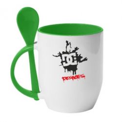 Чашка с ложкой DC Shoes