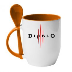 Чашка з ложкою Diablo 3 - PrintSalon