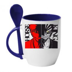 Чашка с ложкой Двоякость Death Note - PrintSalon