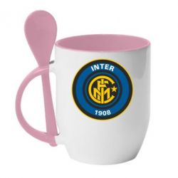 Чашка с ложкой FC Inter - PrintSalon