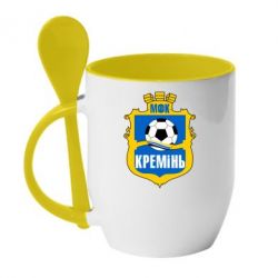 Чашка з ложкою ФК Кремінь Кременчук - PrintSalon