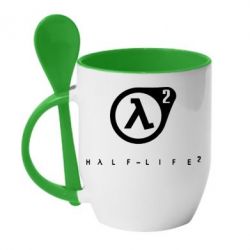Чашка з ложкою HL - PrintSalon