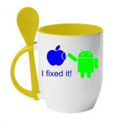 Чашка з ложкою I fixed it! Android - PrintSalon
