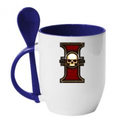 Чашка з ложкою інквізиція warhammer - PrintSalon