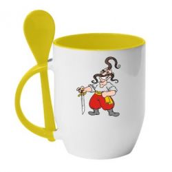 Чашка з ложкою Козачок - PrintSalon